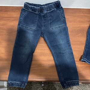 Cat & Jack Kids' Navy Elastic Waist Jeans